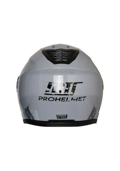 Motosiklet Çene Açılır Kask Güneş Vizörlü Ece 22.06 Sertifikalı Yeni Sezon Motor Kaskı V2 Gri Gri -