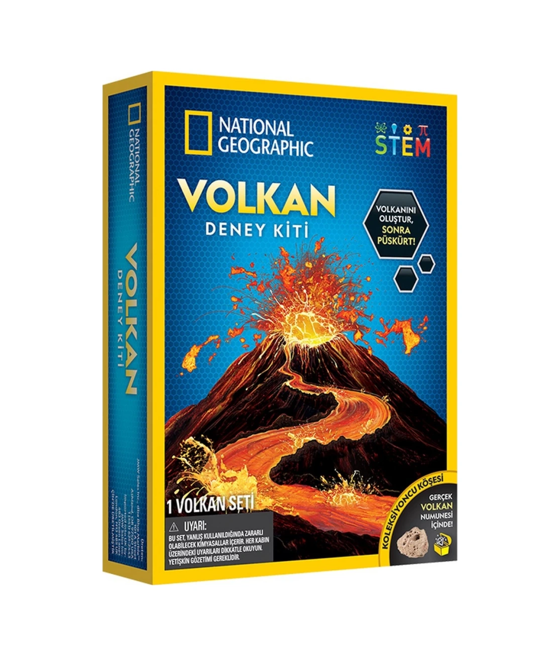Natgeo Volkan Deney Kiti Çok Renkli