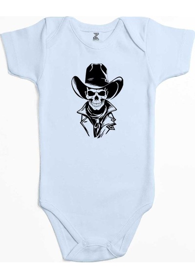 Zepplin Giyim Mr. Kovboy Sarı Bebek Body Zıbın
