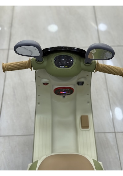 Akülü Motor 0-4 Yaş Yeşil