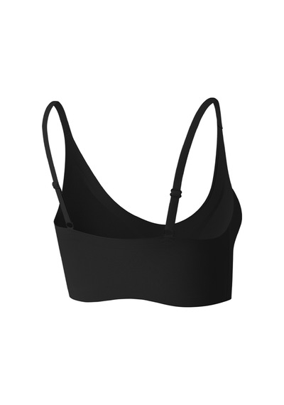 Papatya Lingerie 350110 Lazer Kesim Dikişsiz Pedli Ayarlanabilir Askılı İz Yapmayan Konforlu Günlük Sütyen Siyah - 829909175 Siyah