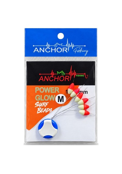 Anchor Stoperli Glow Yem Yüzdürücü Medium Kırmızı