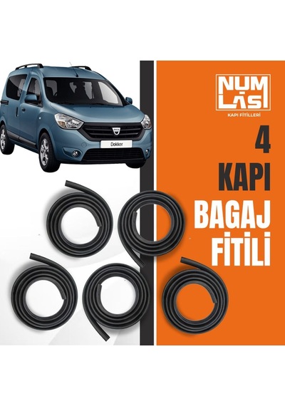 Dacia Dokker 4 Kapı + Bagaj Fitili-a Kalite-numlas-nm6886