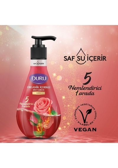 Duru Sıvı Sabun Gül 500ml