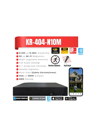 8'li 5mp Ip Güvenlik Kamera Seti-gece Renkli Görüntü-su Geçirmez Dış Mekan-sesli Kayıt -ultra Hd