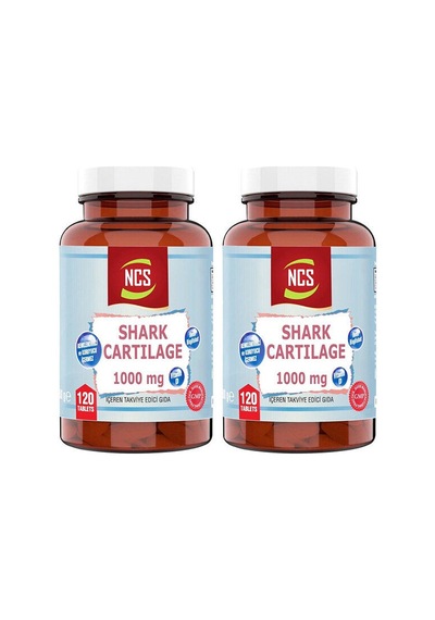 Ncs Shark Cartilage 1000 MG 120 Tablet 2 Kutu