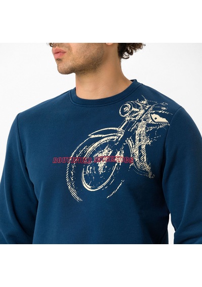 Routefıeld Routefield Erkek Sweatshirt Harv Lacivert 079 Lacivert