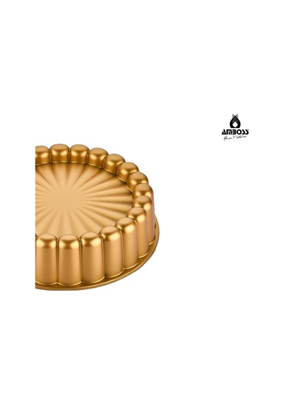 Tr Ametist 26 Cm Döküm Tart Kalıbı Gold Genel