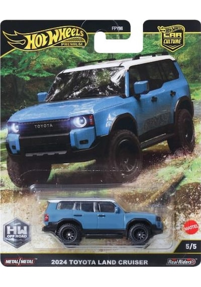 Hot Wheels Premium Car Culture Off Road 2024 Toyota Land Cruiser Jbk52 Renkli