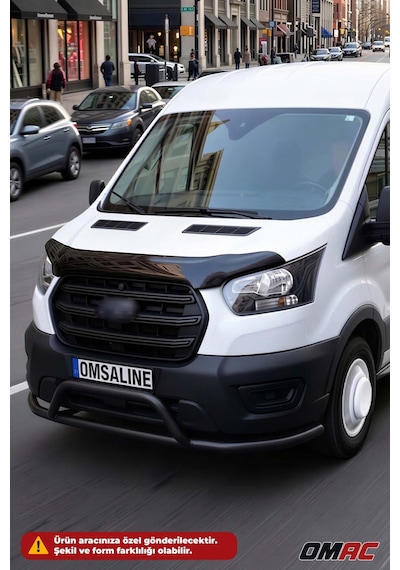 Ford Transit 2019-2026 Uyumlu Sensörsüz Araca Özel Ön Alt Koruma Siyah