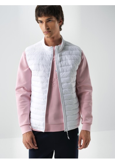 Xint Beyaz Formunu Koruyan Regular Fit Yelek 190591