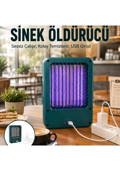 Usb Girişli Uçan Böcek Ve Sinek Yakalama Cihazı