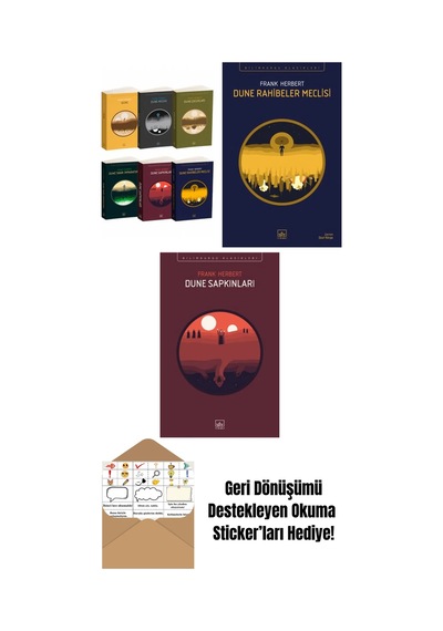 Dune Takım Set + Dune Rahibeler Meclisi + Dune Sapkınları