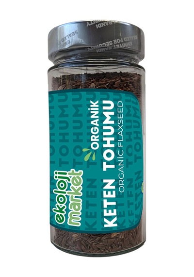 Ekoloji Market Organik Keten Tohumu 300 G - 6 Adet Tarı