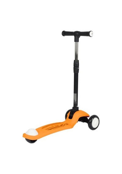3+ Yaş Pro Scooter Turuncu Işıklı 50 Kg Taşıma Kapasiteli Turuncu