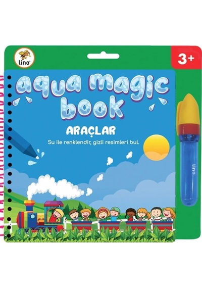 Aqua Magic Book Eğlenelim Araçlar Sihirli Boyama Kitabı