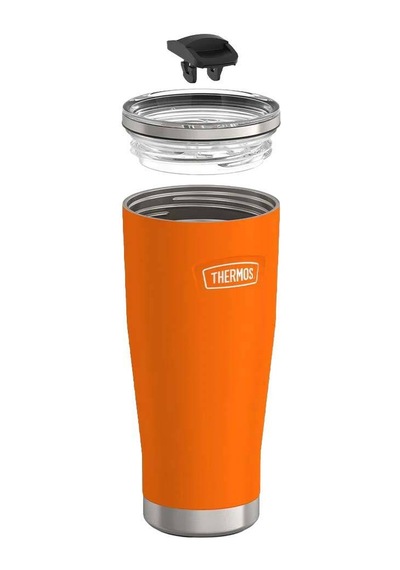 Thermos Icon Is115 0,53l Slide Lock Mug Orange W/straw 023014 Turuncu