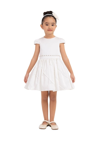 Pamina Kız Çocuk Ecru Elbise 33176pr Ecru