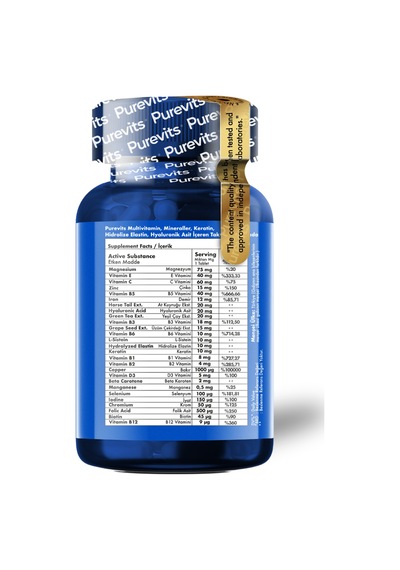 Purevits Multivitamin Minarel Complex 30 Tablet