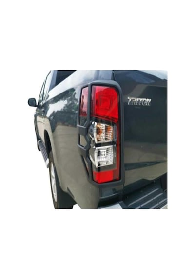 2019+ Mitsubishi L200 Arka Stop Çerçevesi Koruma Kaplama Mat Siyah