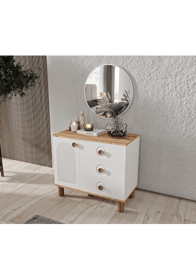 Rosa 6 Kapaklı Komple Mdf Yatak Odası Takımı