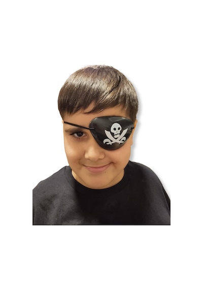 Kaptan Jack Sparrow - Göz Maskesi Çocuk Korsan Kostüm Aksesuarı