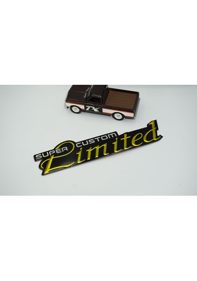 Dk Tuning Süper Custom Limited Body Plaka 3m Metal Logo Arma Bagaj Arma