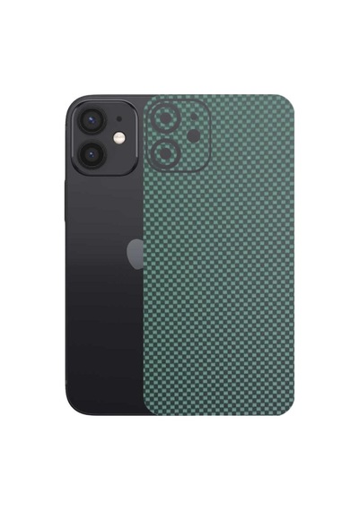 Kapps Iphone 12 Mini İle Uyumlu Fiber Serisi Premium Arka Kapak Kaplama Kenarlar Yoktur 01567930