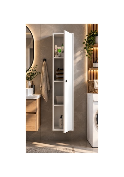 Lina Banyo Dolabı Kiler Dolabı Çok Amaçlı Dolu Beyaz - 885333433 Beyaz Lina Banyo Dolabı Kiler Dolabı Çok Amaçlı Dolu Beyaz - 885333433 Beyaz