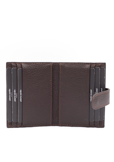 Pierre Cardin Kahve Unisex Deri Kartlık 0107k6c Kahve-floater