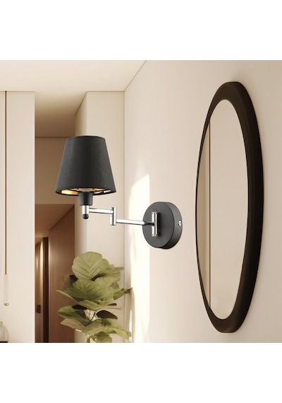 Lona Krom Tasarım Salon Koridor Salon Aplik Sarı