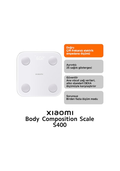 Xiaomi Scale S400 Mi Body Composition Baskül