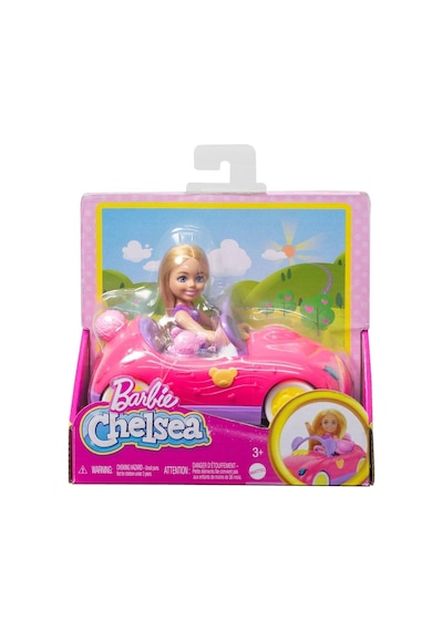 Hxn05 Chelseanin Ayıcık Temalı Arabası Pembe