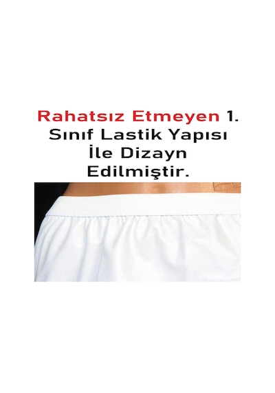 Benlife %100 Pamuk Lastikli Mesane Külotu Emici Külot - L