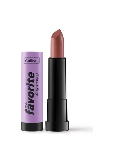 Callista Lips Favorite Longwearing Lipstick Kalıcı Ruj 306 Here Kitty Kitty, Kahverengi Sku: Smg8690010432124