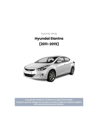 Hyundai Elantra 262mm Arka Fren Disk Takımı 2011-2015 Bosch