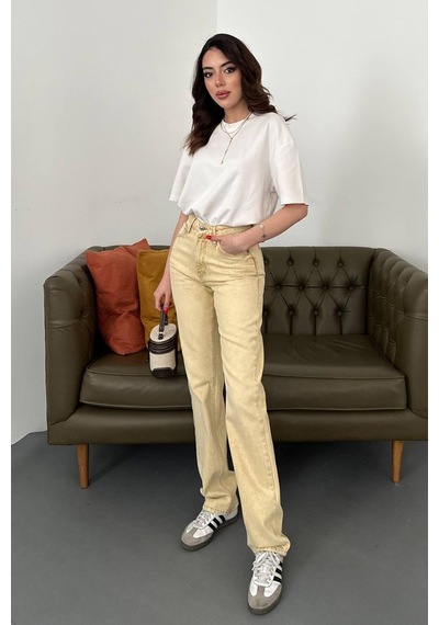 Alemdarshop Hardal Straightmania Jeans Pantolon