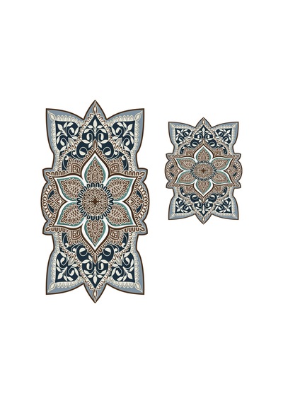 Alanur Açelya Lazer Kesim 2 Li Banyo Takimi St210143kr Turkuaz