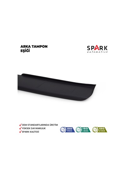 Volkswagen Transporter T4 1995-2003- Yıl Aralığı Uyumlu Arka Tampon Eşiği Mat Siyah