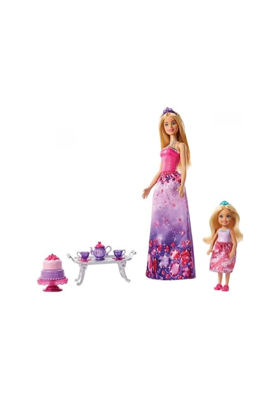 Barbie Dreamtopia Barbie Ve Chelsea'Nin Çay Partisi Oyun Seti Fp