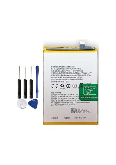 C25 İle Uyumlu A+ Kalite Pil Batarya Blp793