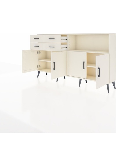 Arges Konsol 4 Raflı 4 Çekmeceli 4 Kapaklı 176x30x99 Aytaşı-aytaşı Aytası - Aytası Arges Konsol 4 Raflı 4 Çekmeceli 4 Kapaklı 176x30x99 Aytaşı-aytaşı Aytası - Aytası