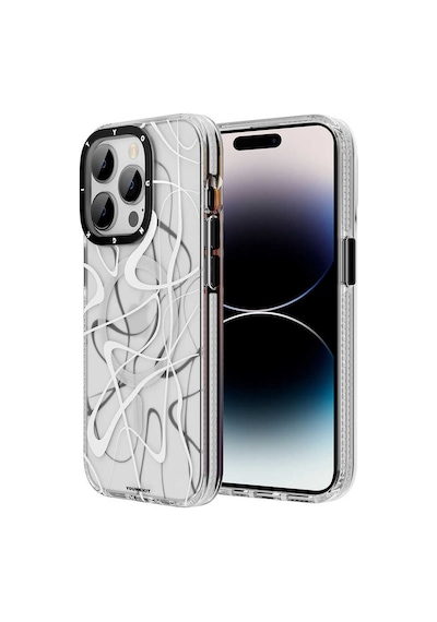 YoungKit Apple Uyumlu iPhone 14 Pro Max Kılıf Magsafe Şarj Özellikli Youngkit Water-Ink Serisi Kapak Youngkit-10201