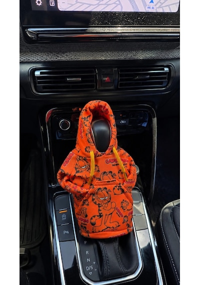 Garfıeld Vites Poları - Hoodie Vites Topuz Kılıfı-vıtes Kıyafeti İçi Polar