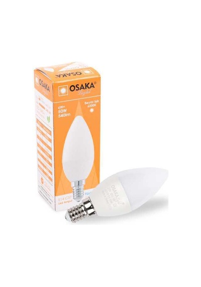 Led016 E14 6w Buji Beyaz Led Ampul