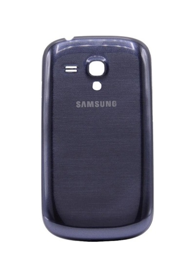 Samsung Uyumlu S3 Mini Arka Kapak Siyah
