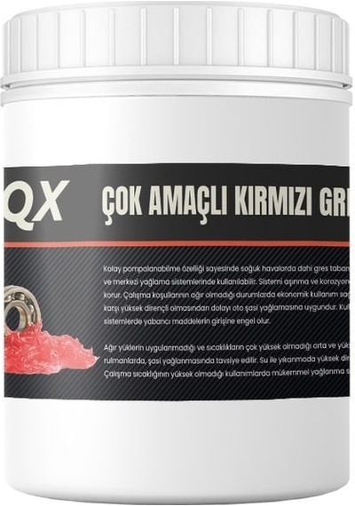 Qx Çok Amaçlı Kırmızı Gres