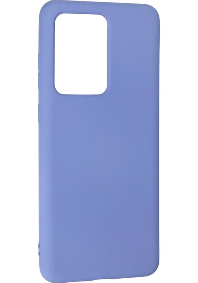 Newface Samsung Galaxy Uyumlu S20 Ultra Kılıf Nano İçi Kadife Silikon Glblseme - 99 - Lila LİLA