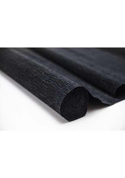 Italyan Krapon Kağıdı No:602 Black - 180 Gr. 50x250 Cm