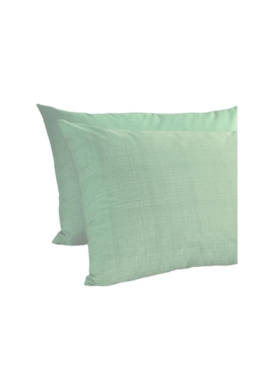Alla Turca- 2'li Yastık Kılıfı 50x70 Cm Mint Mint / 50 X 70 Abanoz
